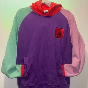 Teddy Fresh Colorblock Hoodie men’s small